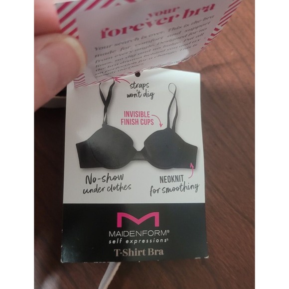 Maidenform Simply The One T-Shirt Bra NEW Size 40DD Underwire SE1200 Blush - Picture 6 of 7